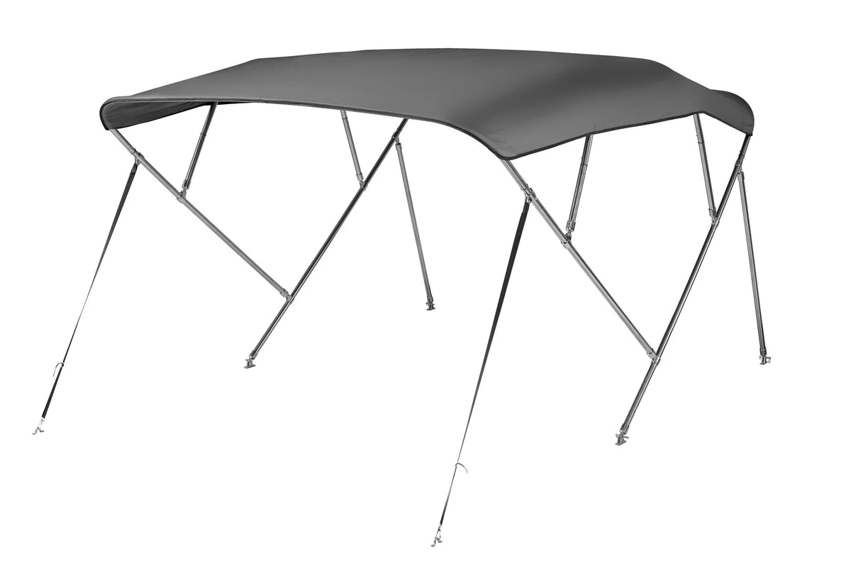 NALUX  RVS Biminitop 4 bogen - Hoogte 137 cm -Breedte 200-213 cm