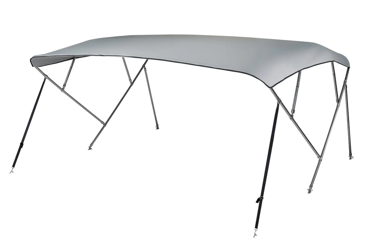 NALUX  RVS Biminitop 4 bogen - Hoogte 117 cm -Breedte 264-283 cm