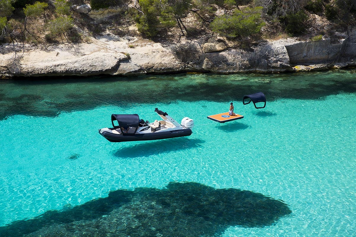 Decktent S opblaasbare Bimini