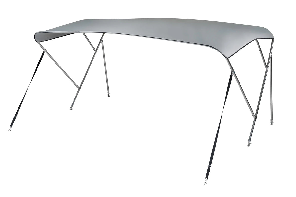 NALUX  RVS Biminitop 3 bogen - Hoogte 117 cm -Breedte 246-261 cm