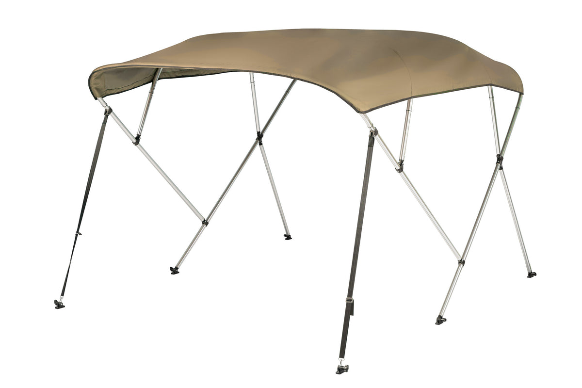 NALUX Biminitop 4 bogen - Hoogte 117 cm -Breedte 246-261 cm