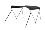 NALUX RVS Biminitop 2 bogen - Hoogte 110 cm -Breedte 150-170 cm