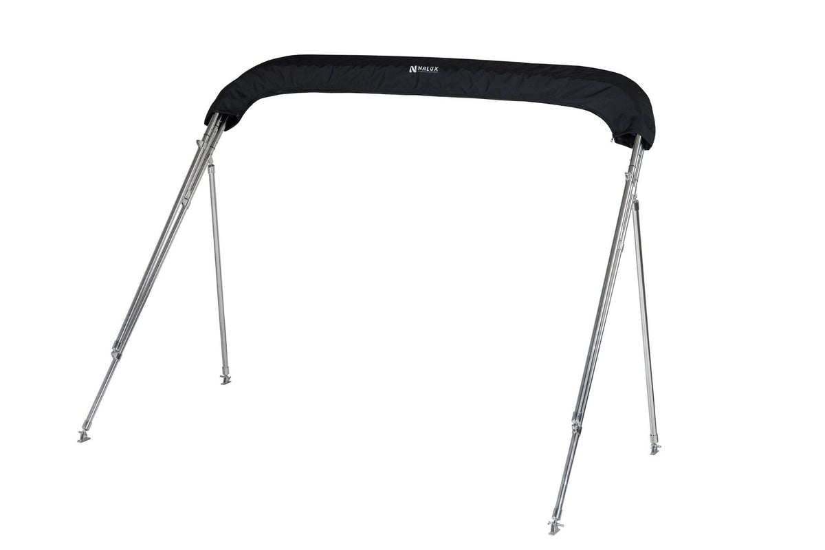 NALUX  RVS Biminitop 3 bogen - Hoogte 117 cm -Breedte 301-316 cm